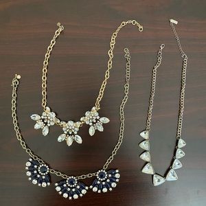 Statement Necklaces -lot of 3